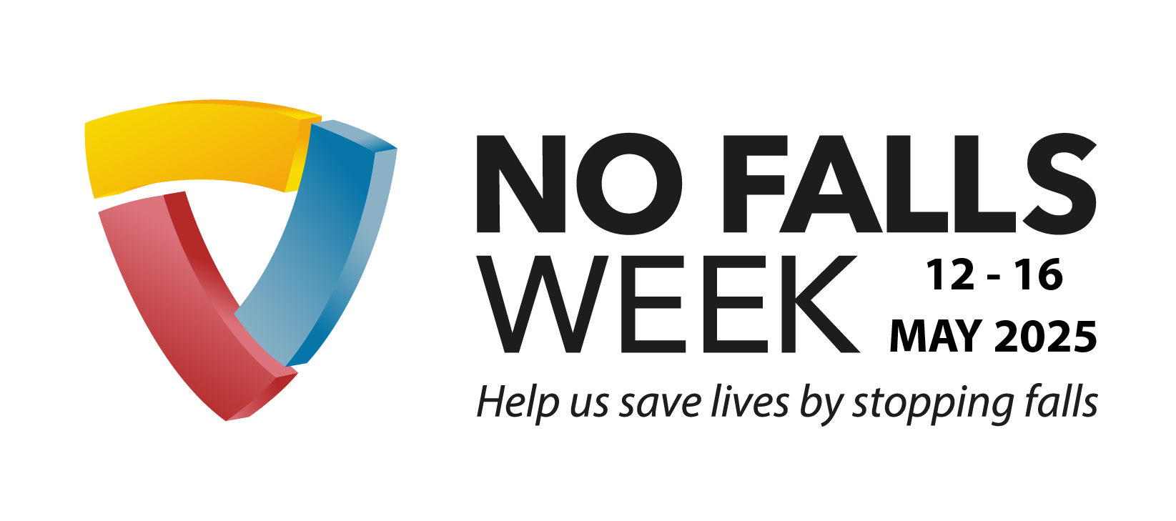 No Falls Week 2025 - white background